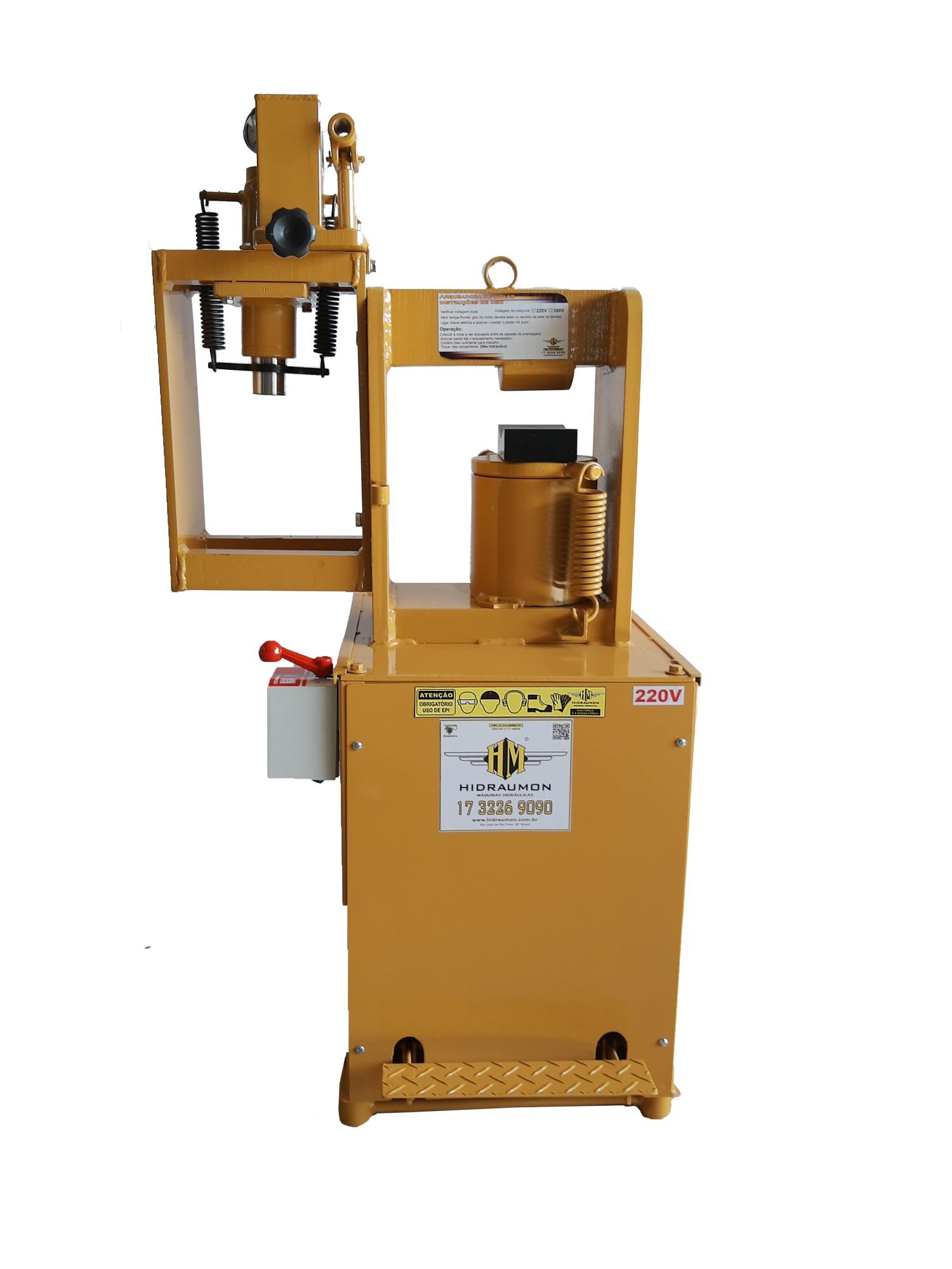 Arqueadora de Molas 50 Toneladas c/ Auxiliar de 20